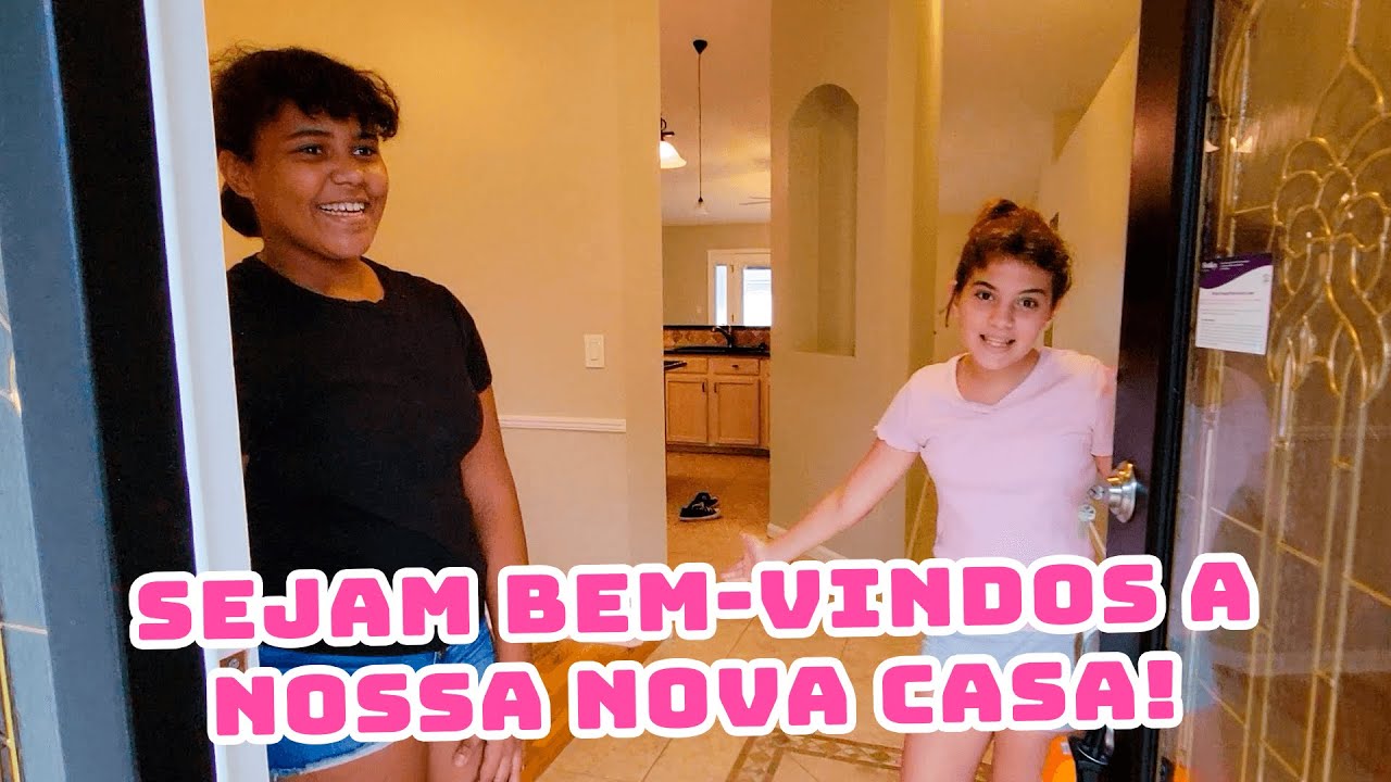 TOUR NA CASA NOVA 😁SEJAM MUITO BEM VINDOS AO NOSSO LAR 🥰