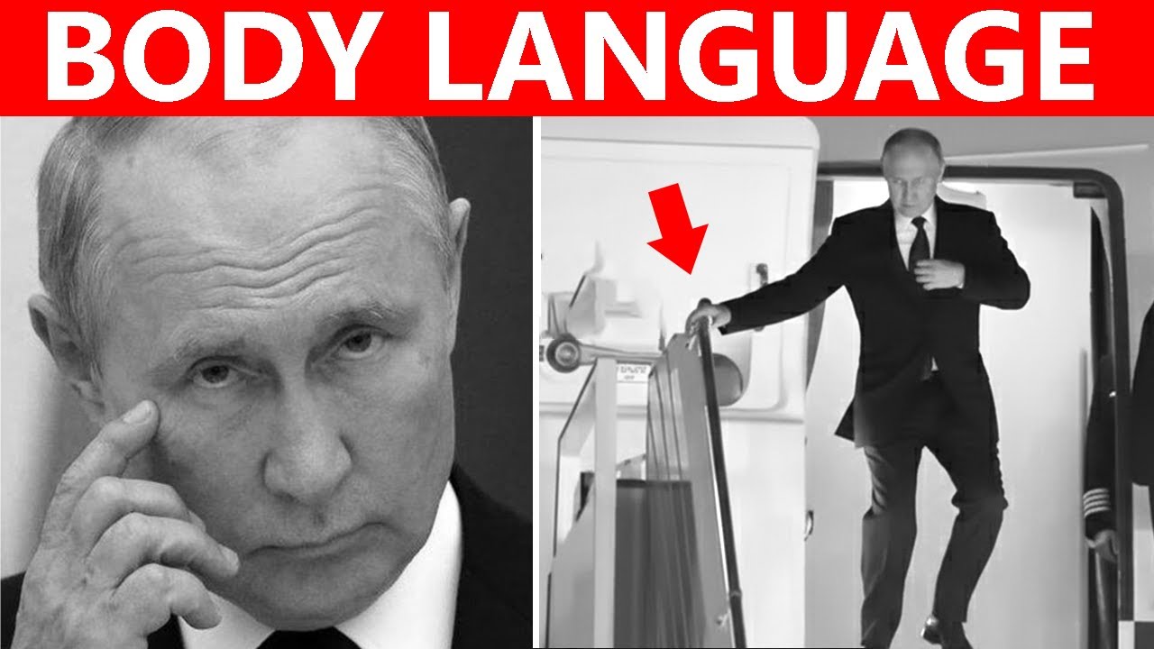 Vladimir Putin's Body Language #psychology During India Visit