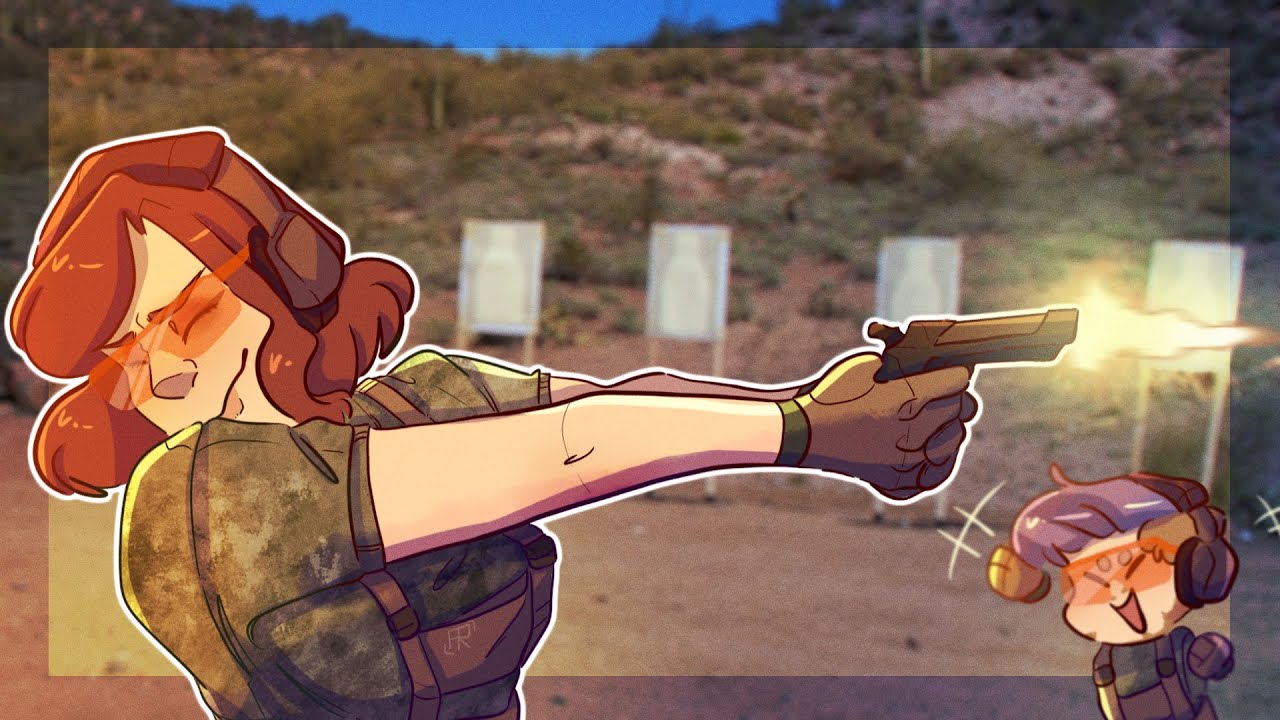 Teaching Joshdubs Girlfriend Gun Safety