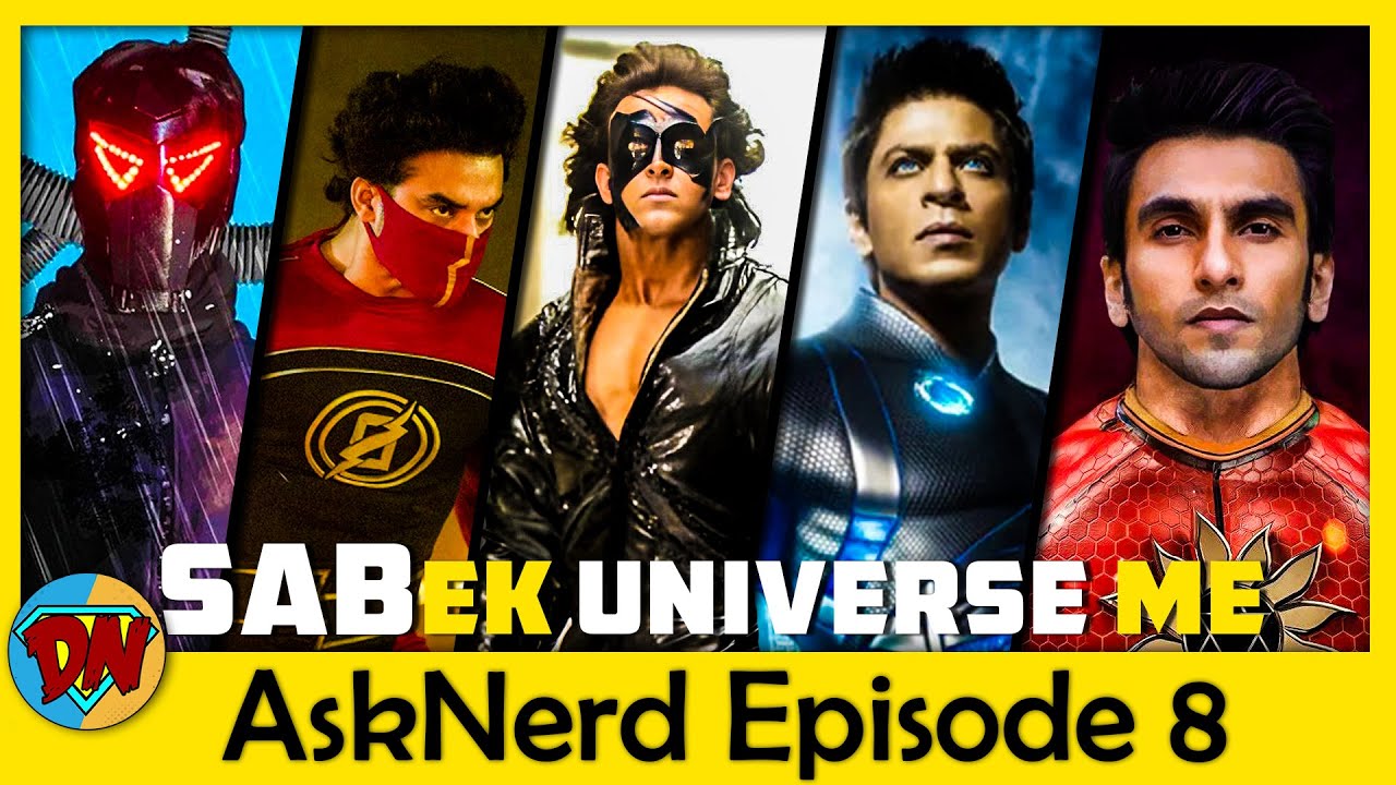 Indian Superheroes ka Crossover Hoga ? & 11 More Questions Answered | AskNerd Ep 7