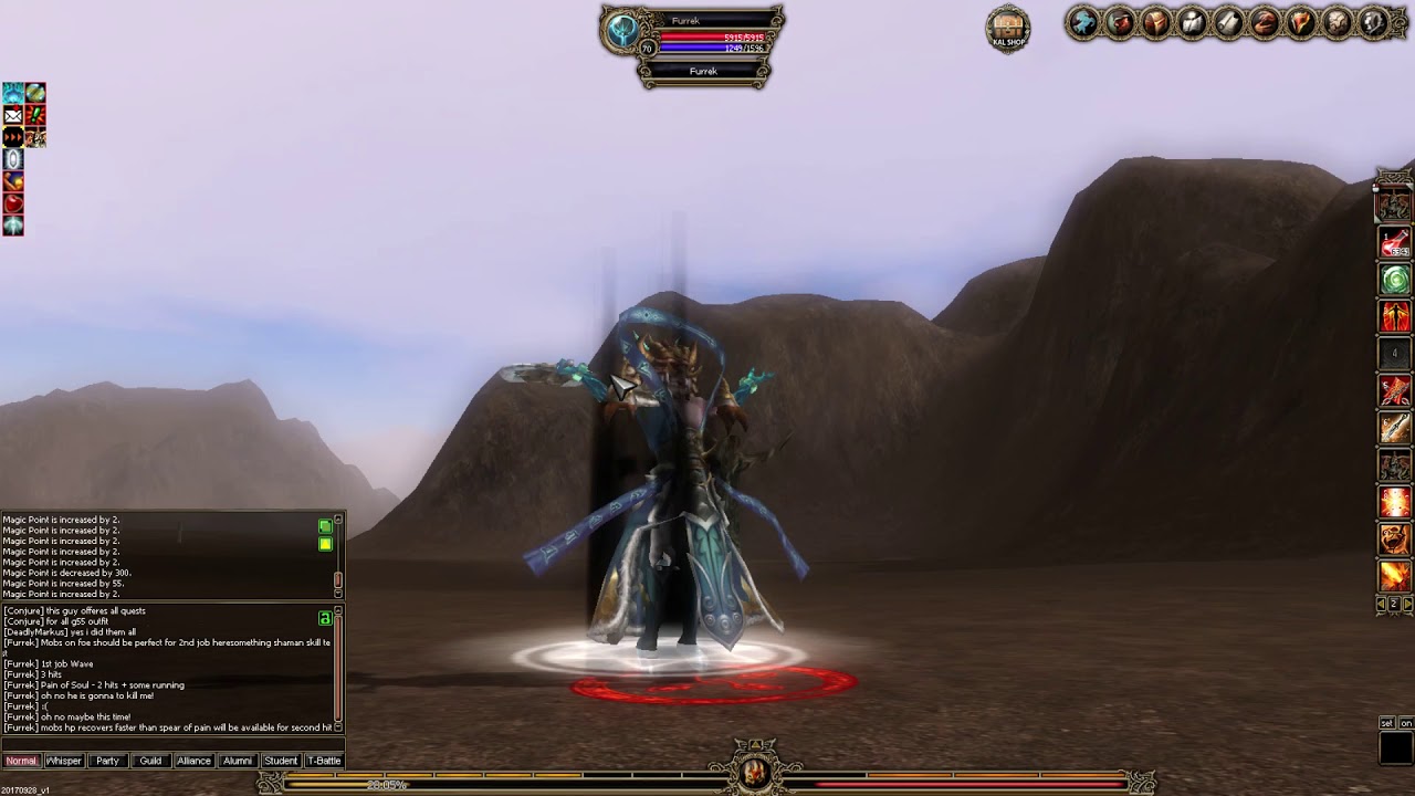 KalOnline - G2 2017 HD Gameplay - Special Part - Hereditary Shaman Skills