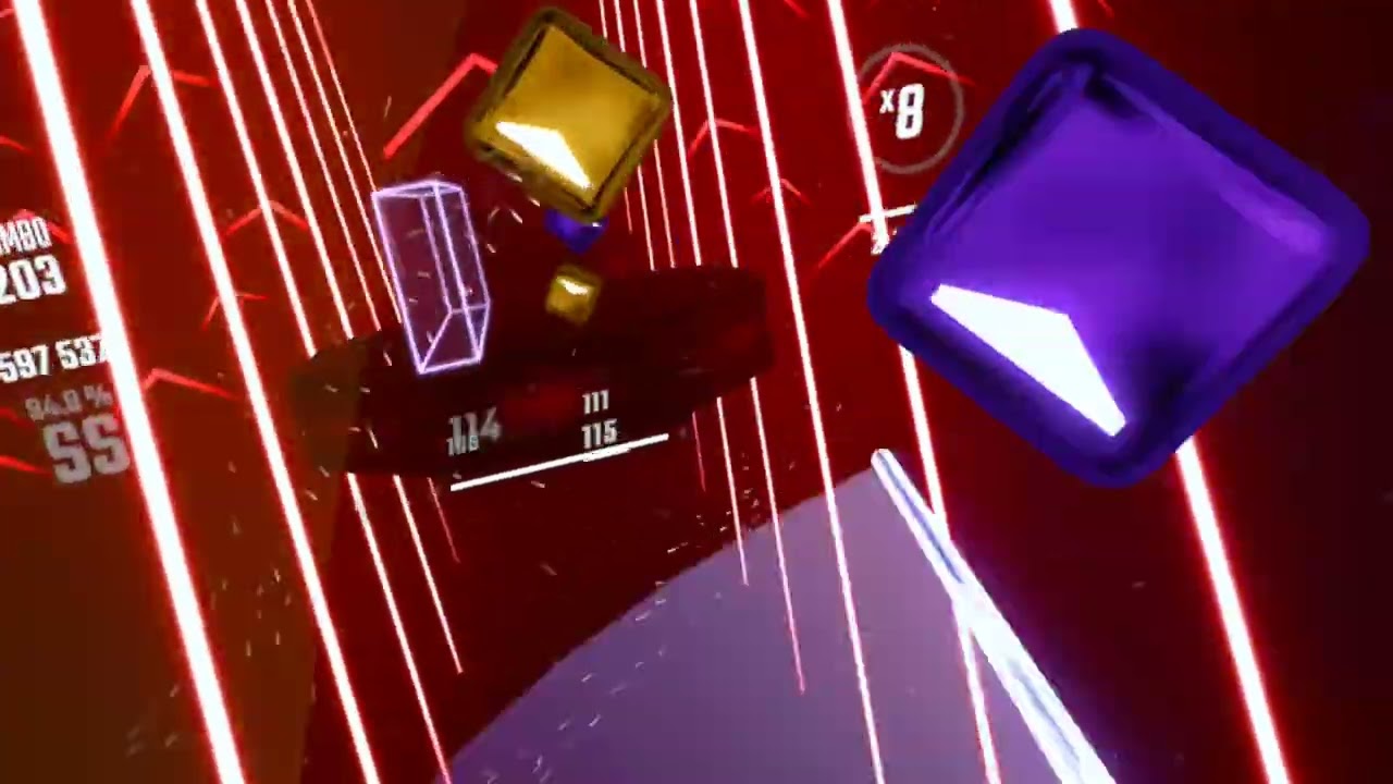 The master II - Blades Of Chaos (Teminite X Boom Kitty) | Beat Saber OST8 | FIRST ATTEMPT 