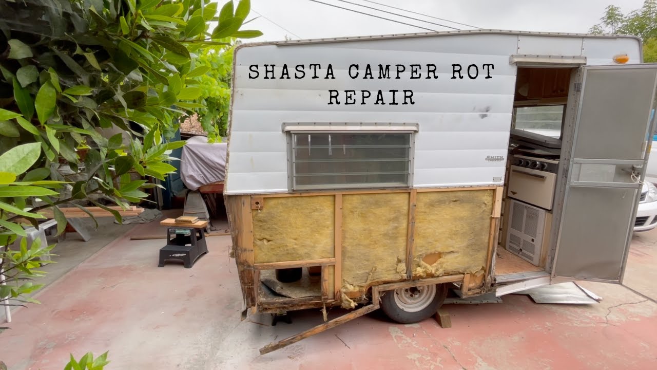 1960s Shasta Camper Rot Repair