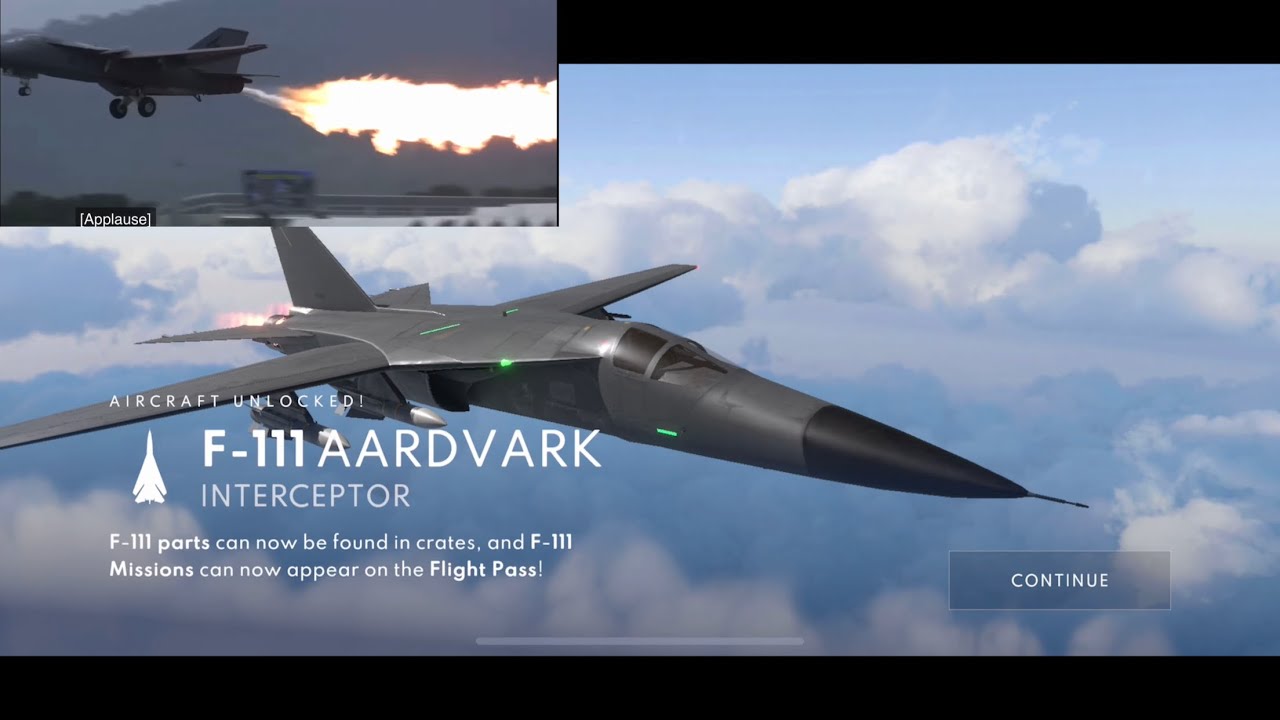 #metalstorm F-111 Aardvark unlocked #mobilegame #fighterjet #dogfight
