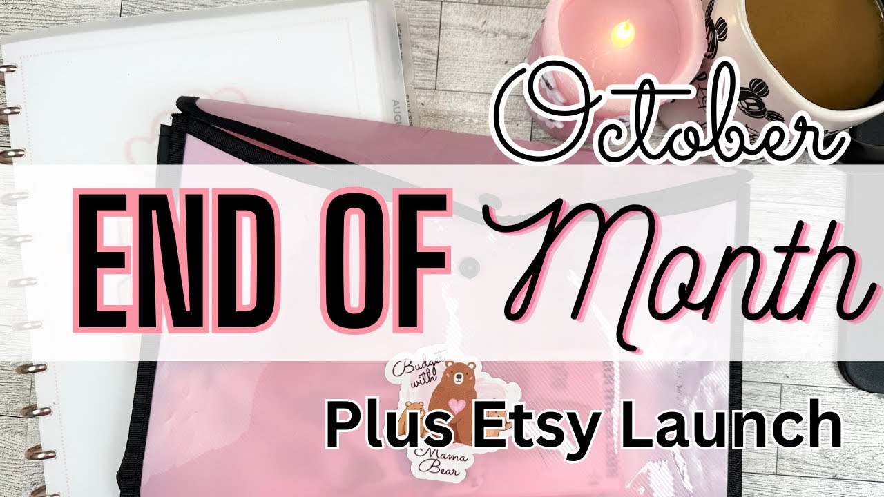 Сколько мы сэкономили в октябре? ЗАПУСК НА ETSY #бюджетирование #экономияденег