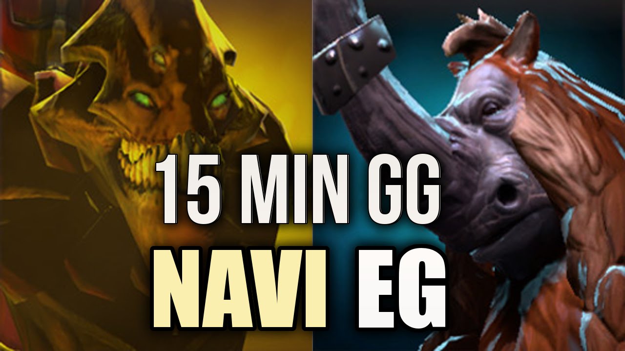 15 Min GG! NAVI vs EG OWNAGE Starladder s2 Dota 2