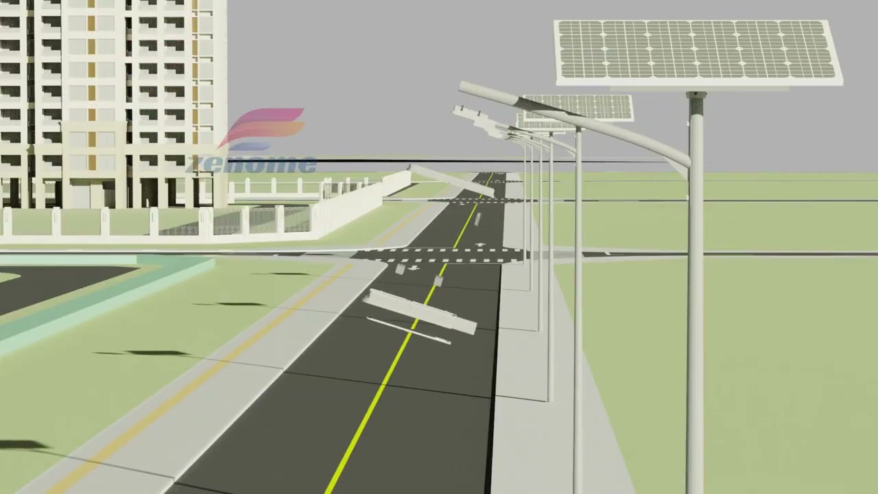 Manufacturing solar street lights before the Spring Festival