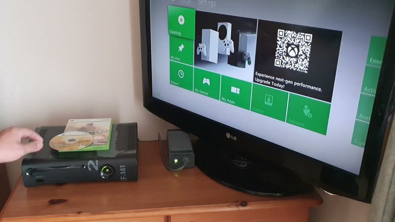 250GB Microsoft Xbox 360 Limited Edition Modern Warfare 2 MW2 Console # 5521