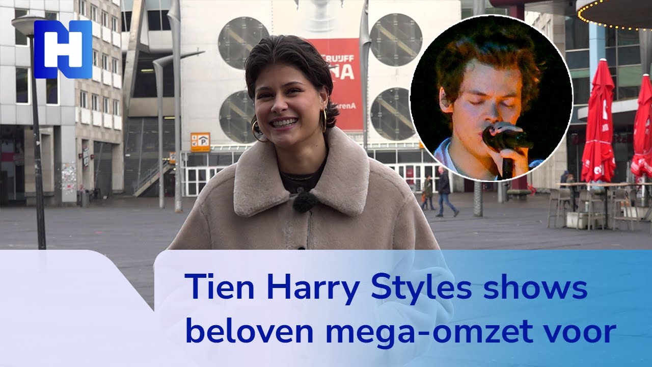 Tien shows van Harry Styles zorgen voor mega-drukte én mega-omzet in Amsterdam