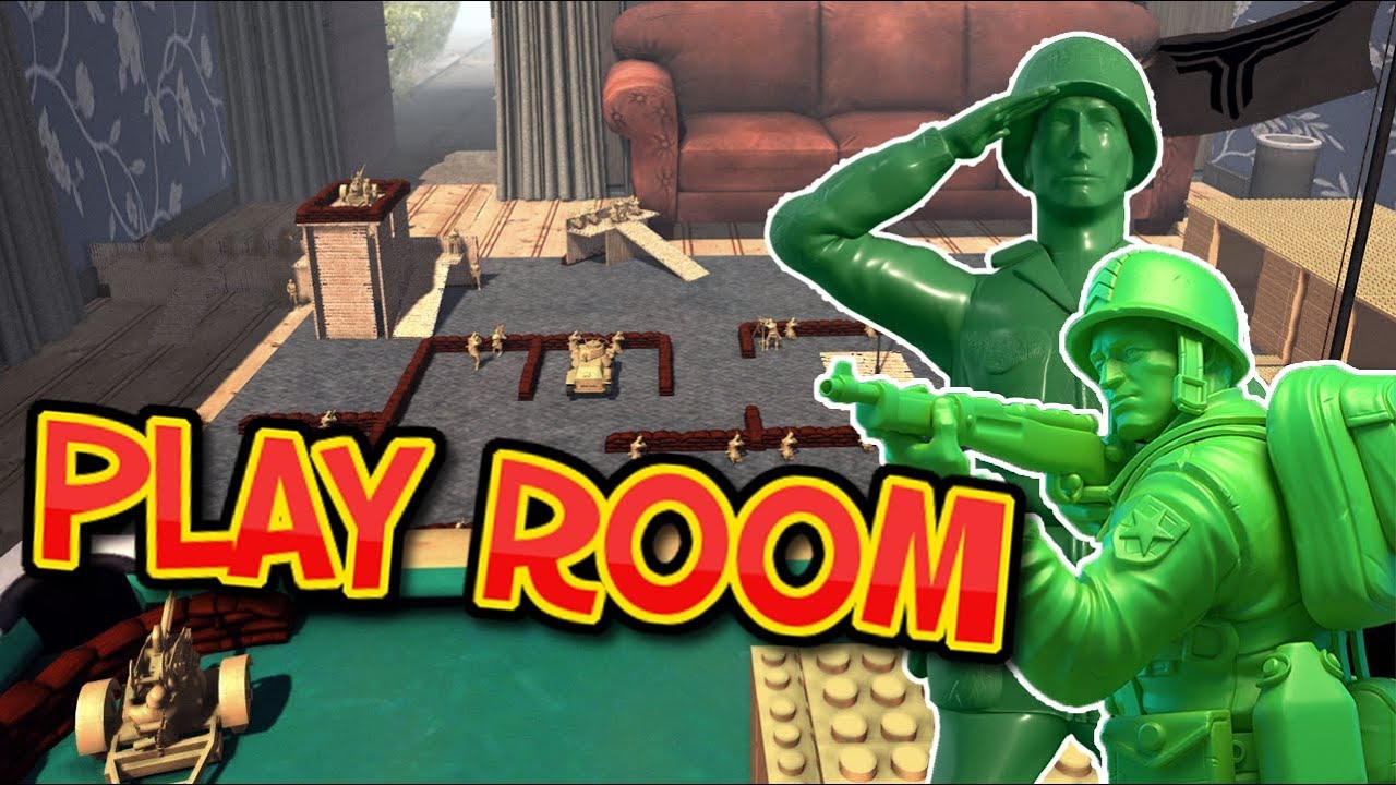 The plastic play room - Army men of War