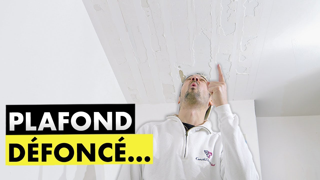 Plafond Dans Un État Lamentable ? Voici La Méthode du Pro !