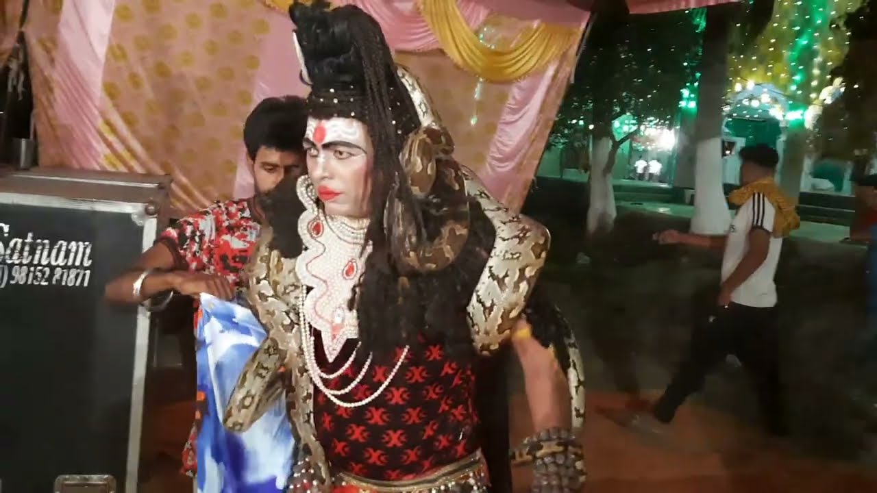 SHANKAR MAHADEV JI KI JHANKI 🔱🔱 2022 | 2-अजगर साॅप को किया शांत 😱😱 | SUNDER JHANKI | Goraya wale.