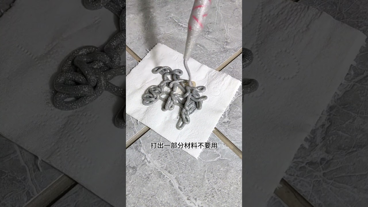 Silver Kastar Epoxy Tile Grout with silver tile effect display