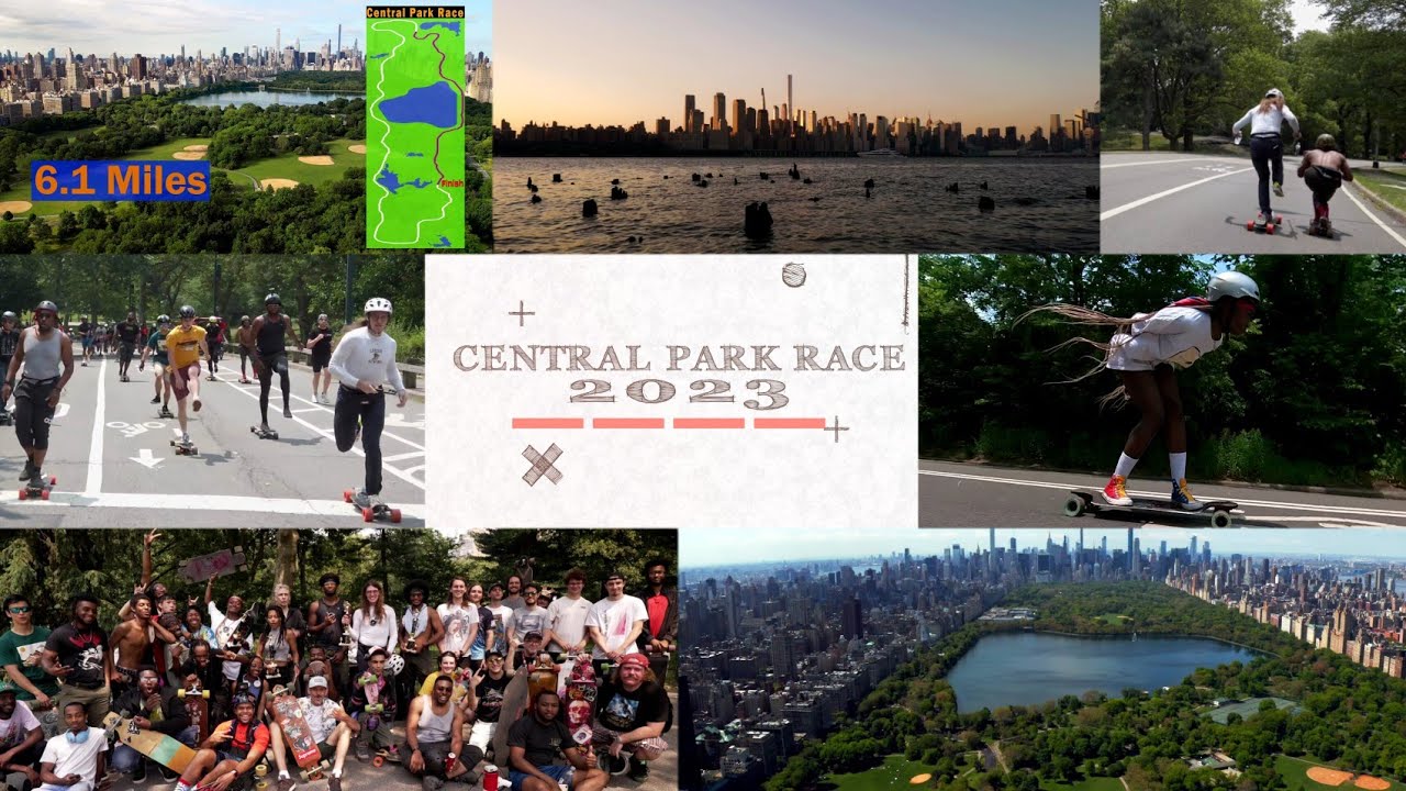 New York Longboard Association Central Park Longboard Race 2023