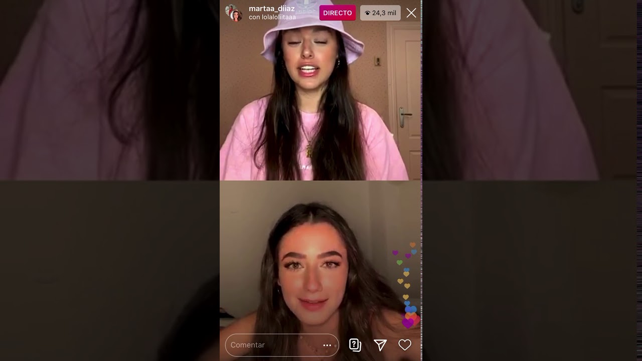 Directo lola lolita y marta diaz//2 parte//adivina la correcta