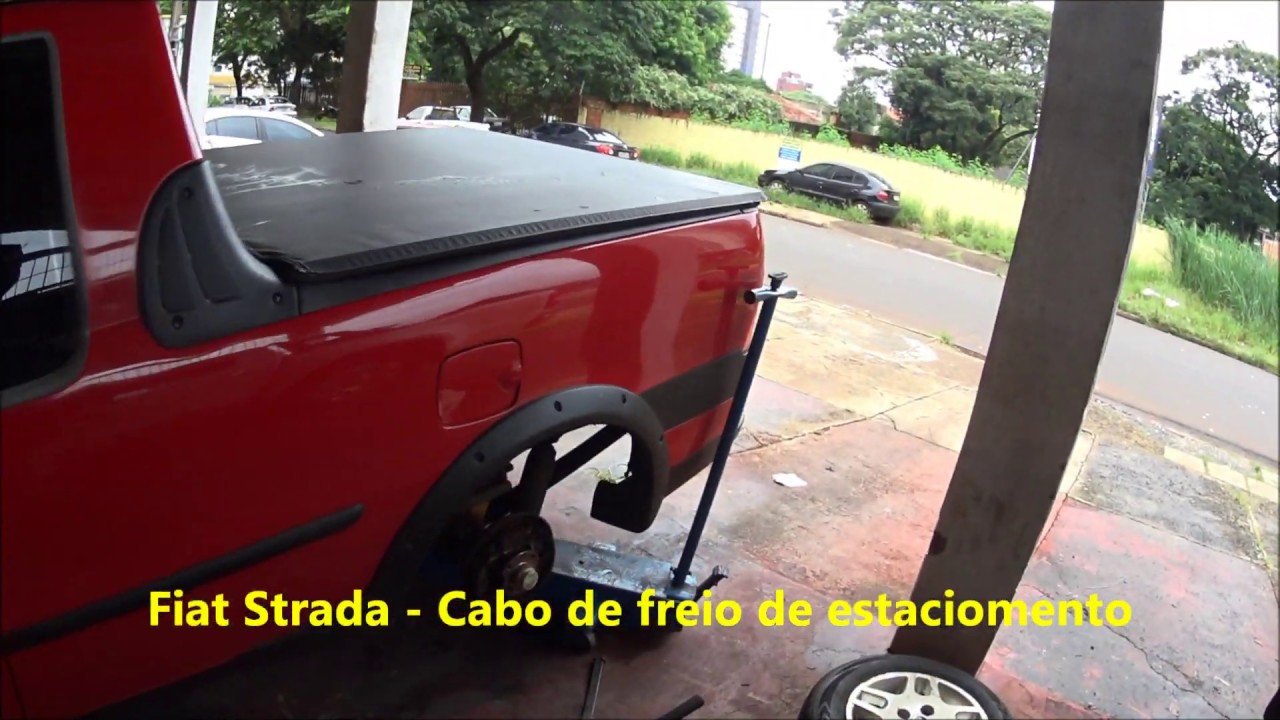 Fiat Strada - Freio de estacionamento