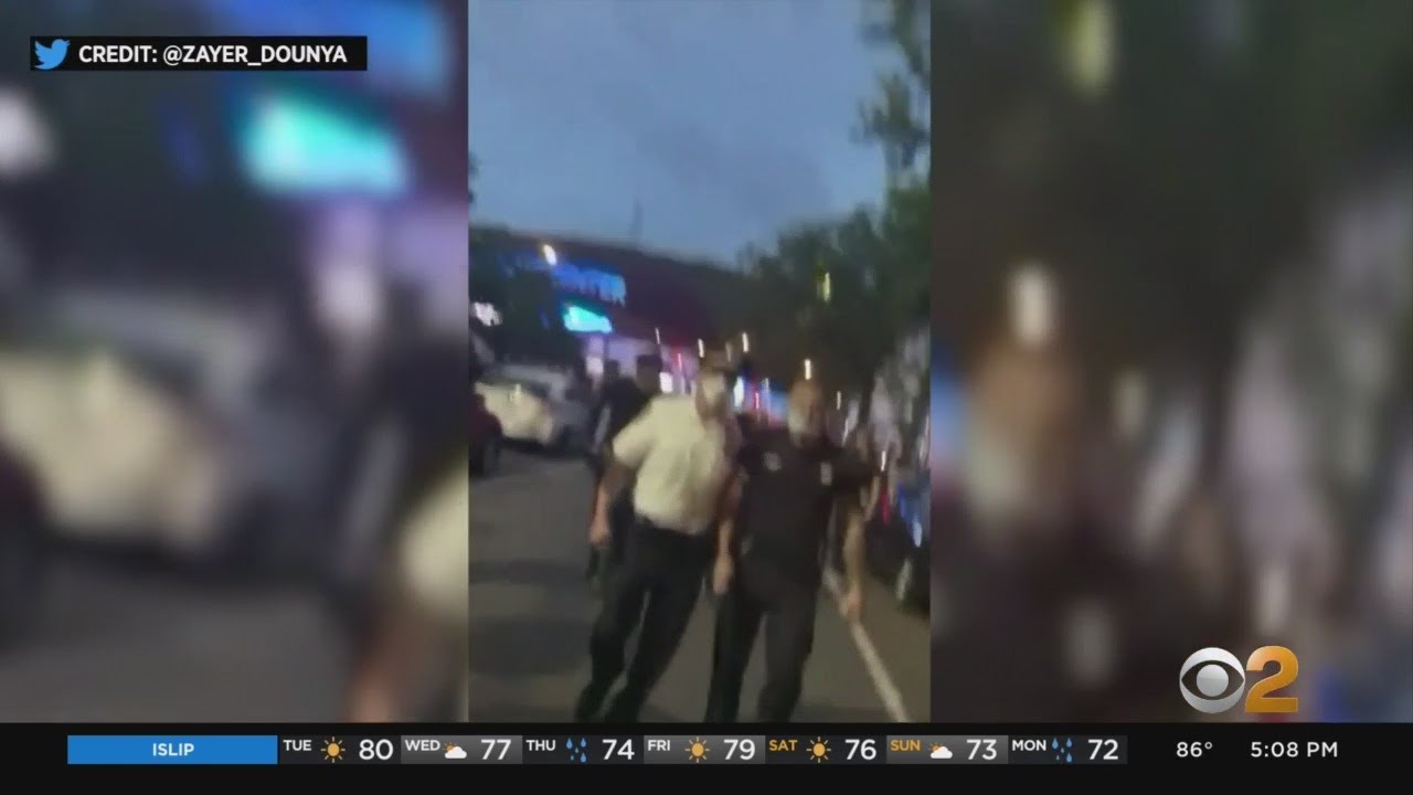 NYPD Officer Seen On Video Shoving Protester Now Charged With Assault; Others Facing Discipline