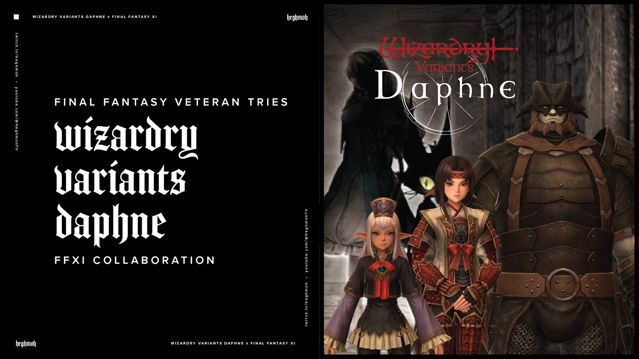 Ветеран FFXI пробует Wizardry Variants Daphne | Спонсорский контент