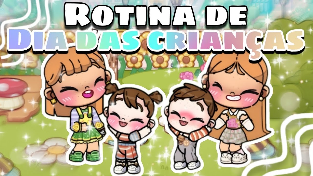 *AESTHETIC* Rotina de dia das crianças🥳💗//Avatar world//Rotinas e historinhas//Rp family//Dublado💖