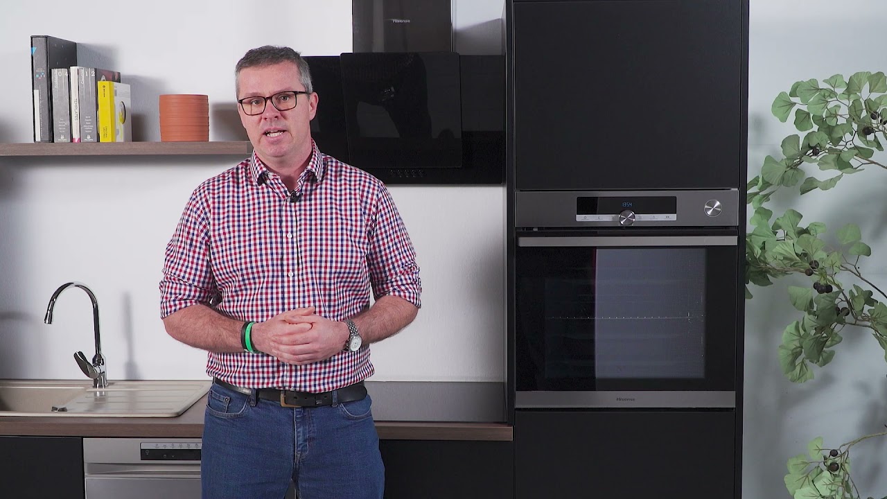 Hisense built in oven with Steam Add Plus BSA66334PX