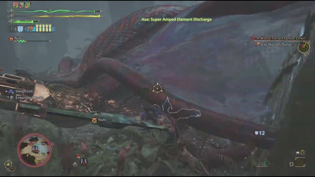 Mh Wilds whale and railgun