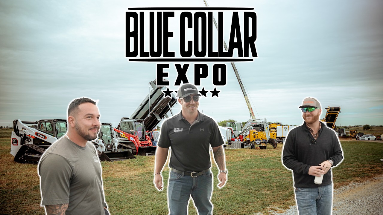 They Hung a Mini Skid From a Crane! | Blue Collar Expo
