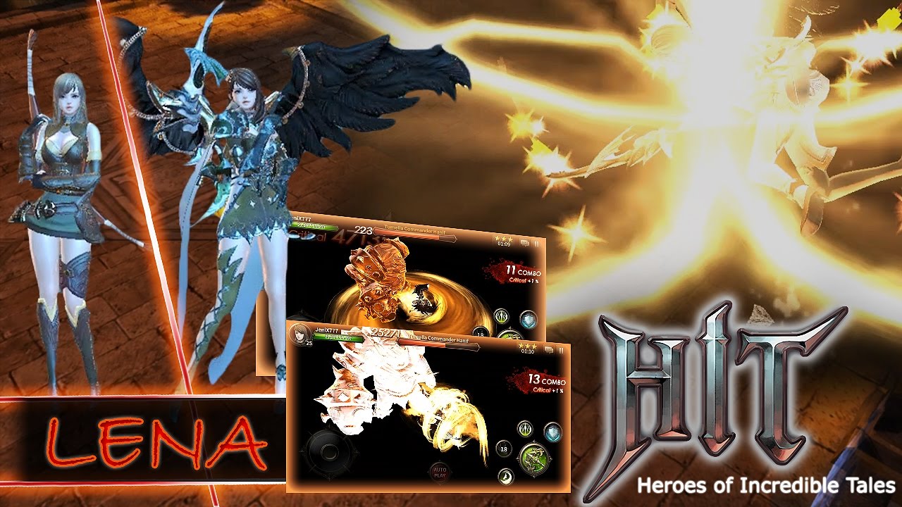 HIT: Heroes of Incredible Tales Lena Gameplay / RPG / Android / iOS / English