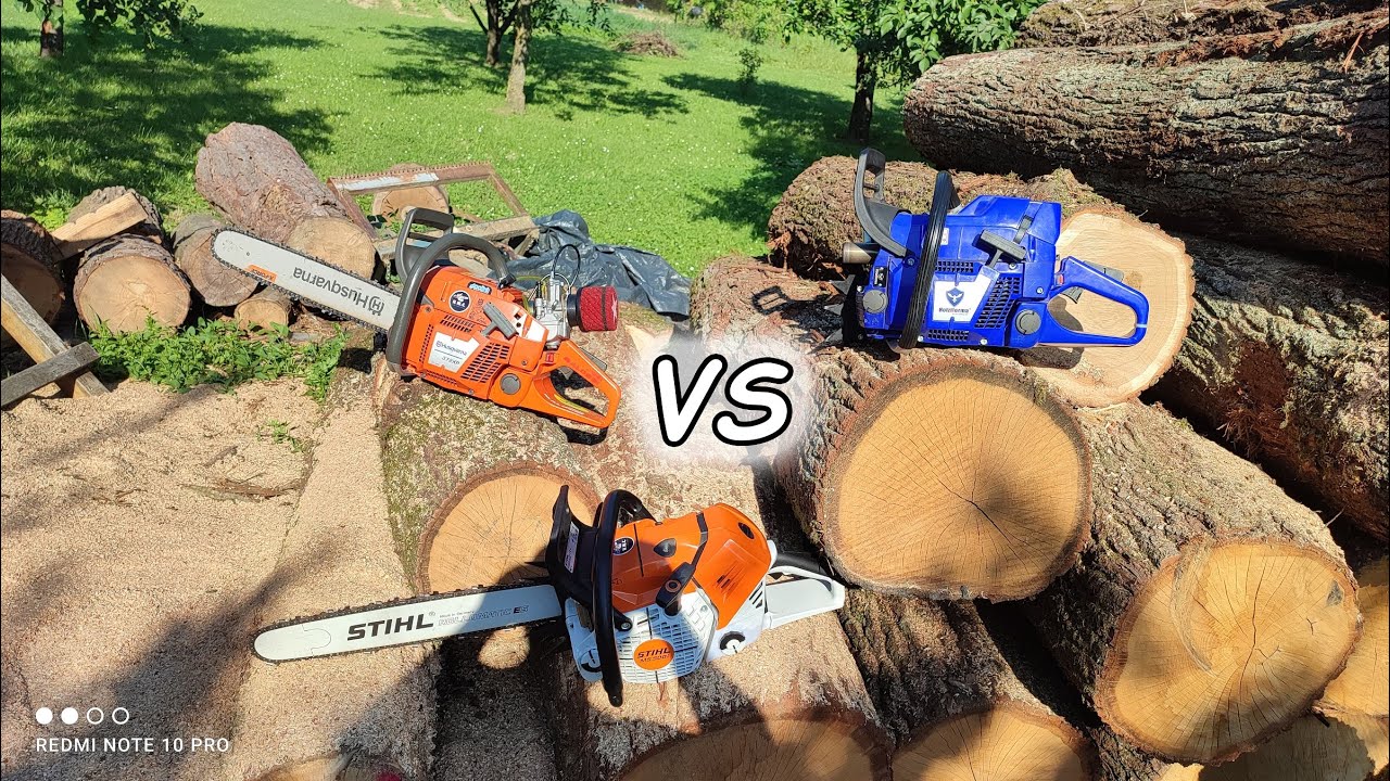Stihl MS 500i vs Holzfforma G372xp vs Husqvarna 372xprv