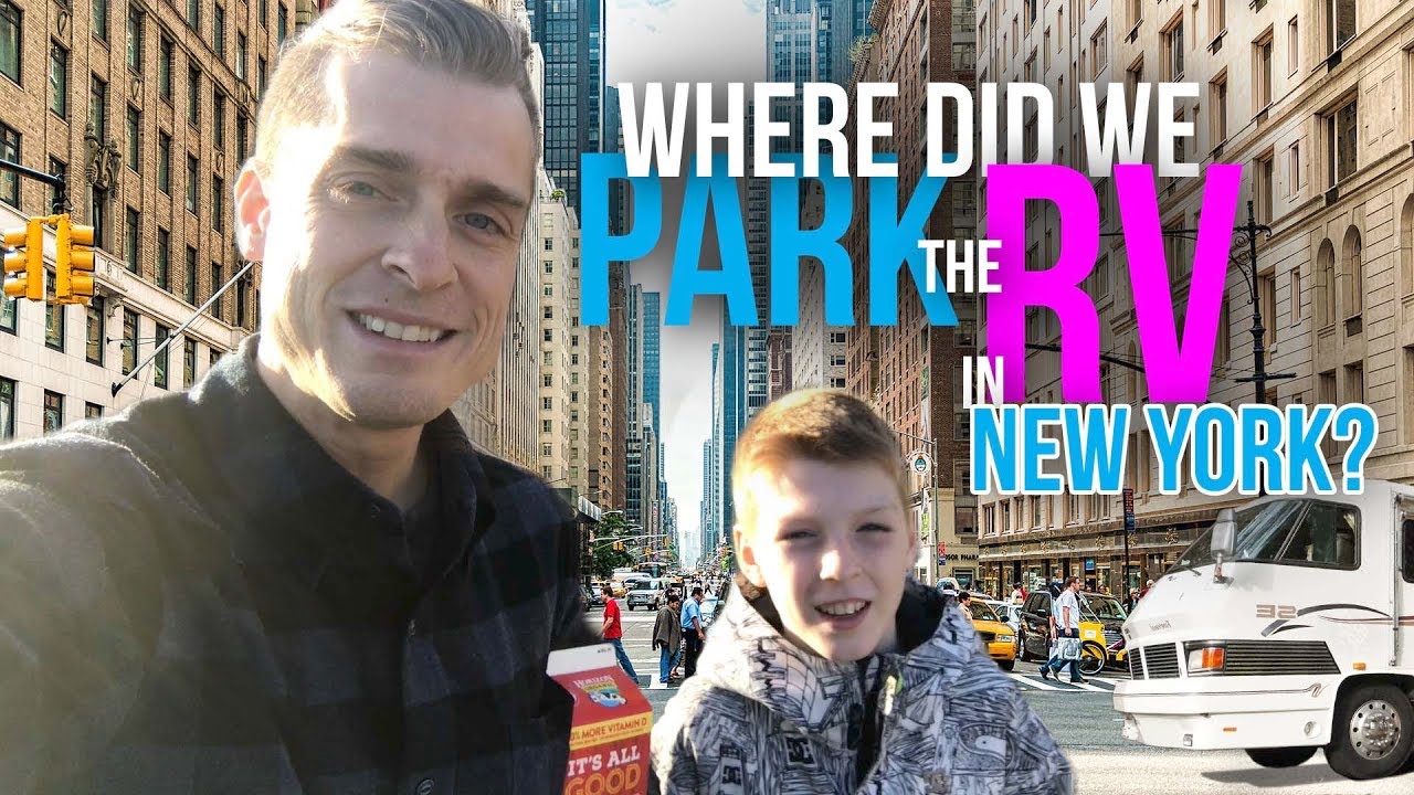 Tips on where to park your RV for traveling to New York City // A Family Travel Vlog