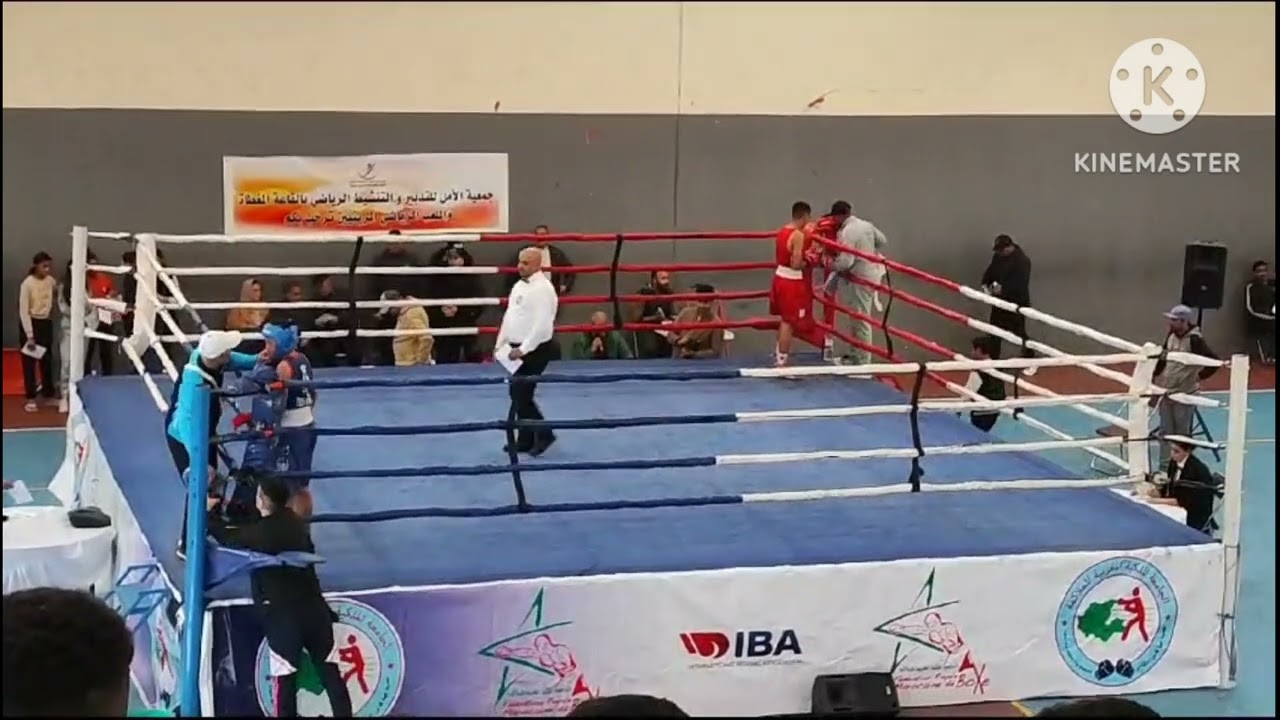 Boxing boys ' future champions match مباراة أبطال المستقبل لفتيان الملاكمة