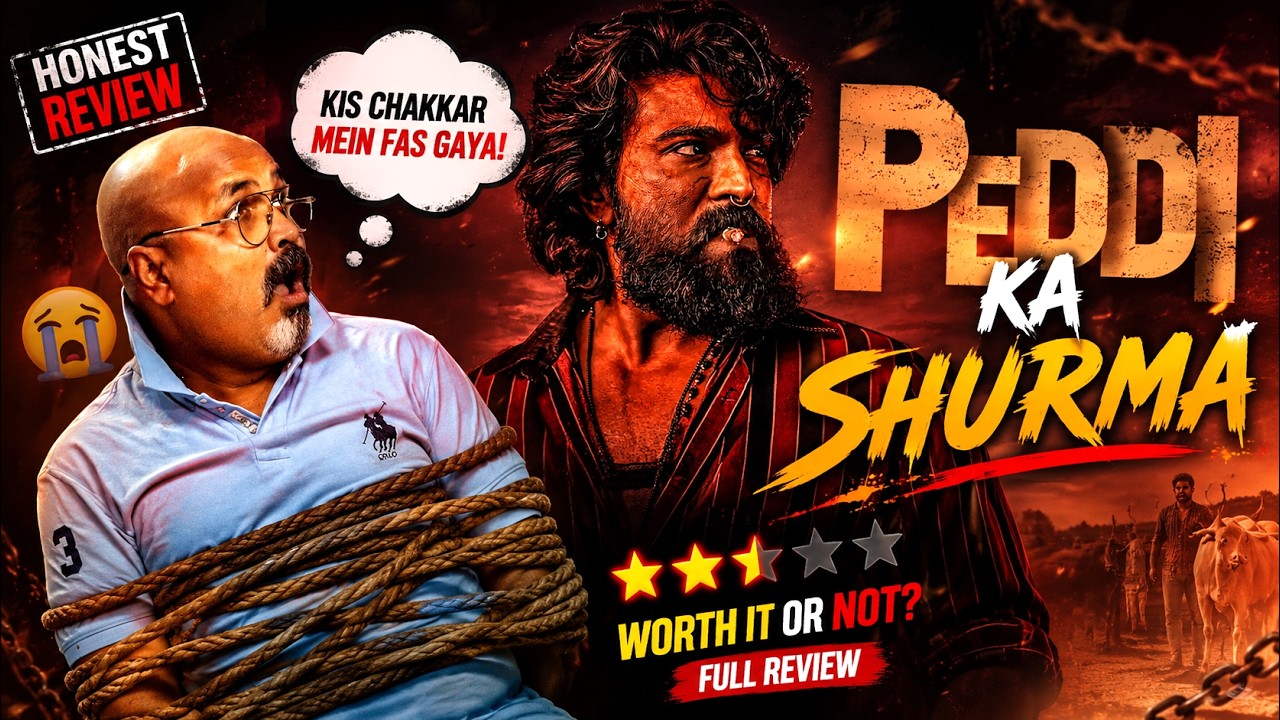 🔥 Peddi Movie Hindi Review | Ram Charan & Janhvi Kapoor | Viral News Junction 🔥