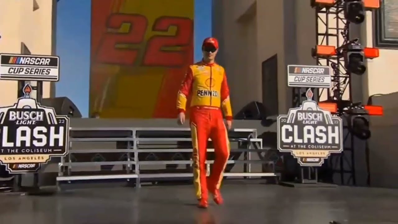NASCAR 2022 Busch Clash Driver Intros at LA Coliseum