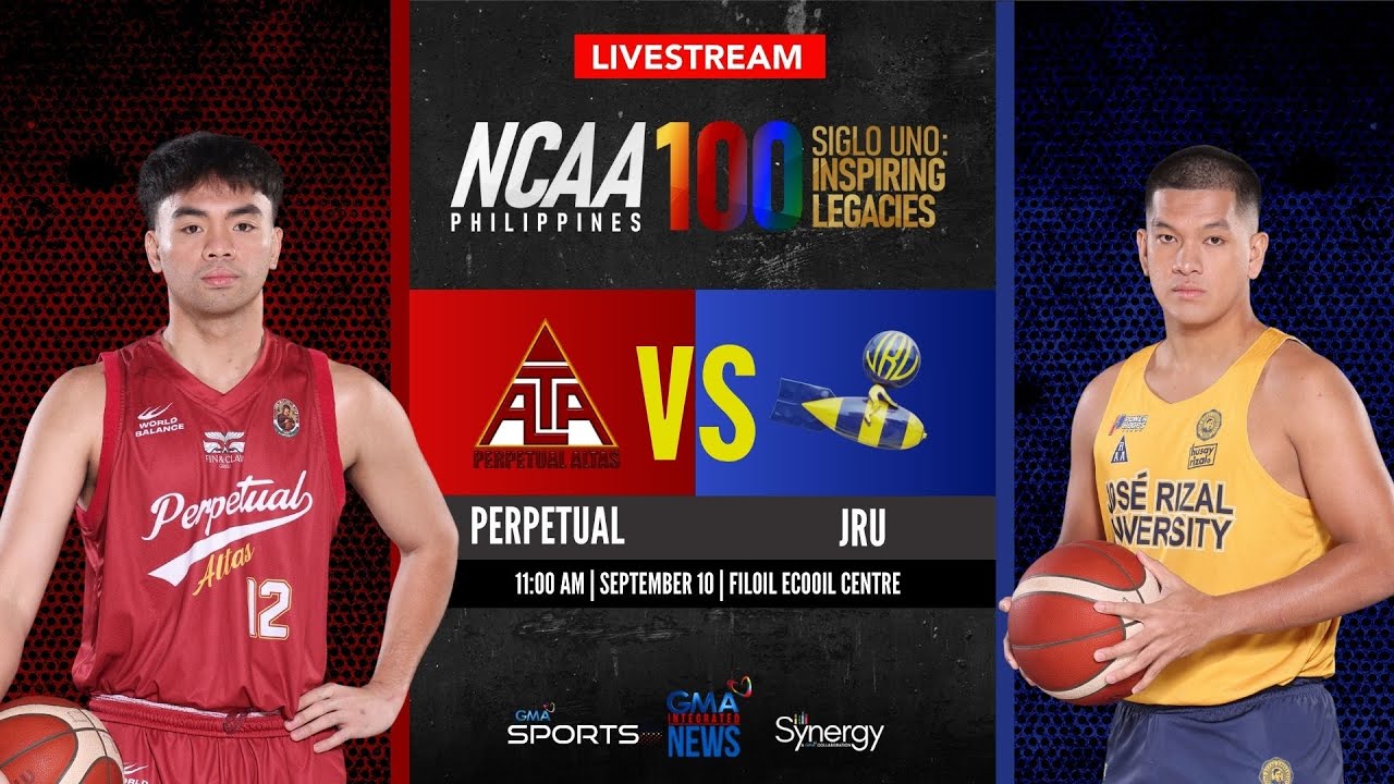 Perpetual vs JRU (Men&rsquo;s Basketball) | NCAA Season 100