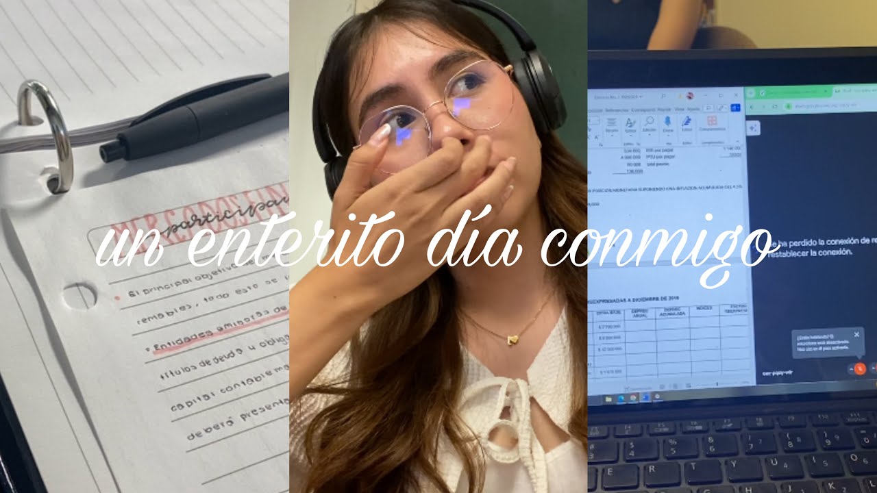un día conmigo como estudiante de último año de la carrera + vlog ૮ ․ ․ ྀིა🍜