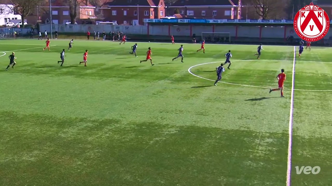 KV Kortrijk U16 - Beerschot VA (8/3/2025): goals KVK