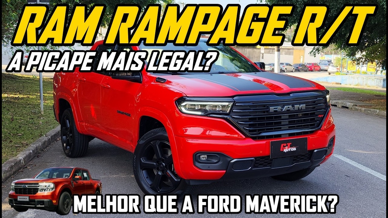 RAM Rampage R/T 2.0 Turbo: divertida, mas realmente vale a pena? Avaliação completa!
