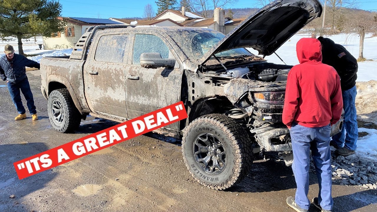 Redneck Mechanics Buy My DESTROYED Ram TRX to 