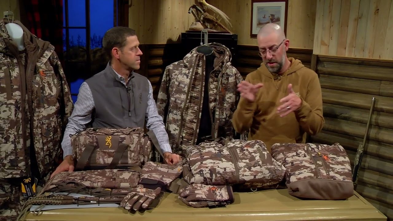 Browning - Vêtements de chasse à la sauvagine avec le camo Auric #vetementchasse