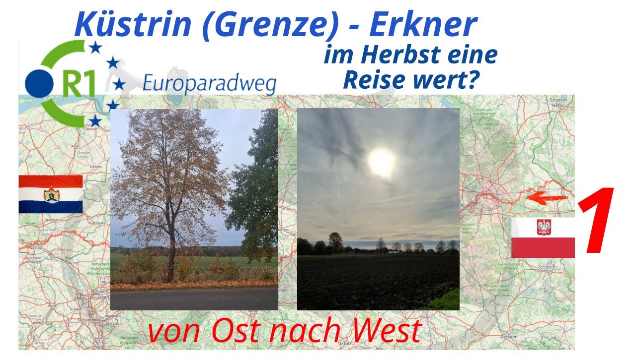 R1 Europaradweg, im Herbst eine Reise Wert?