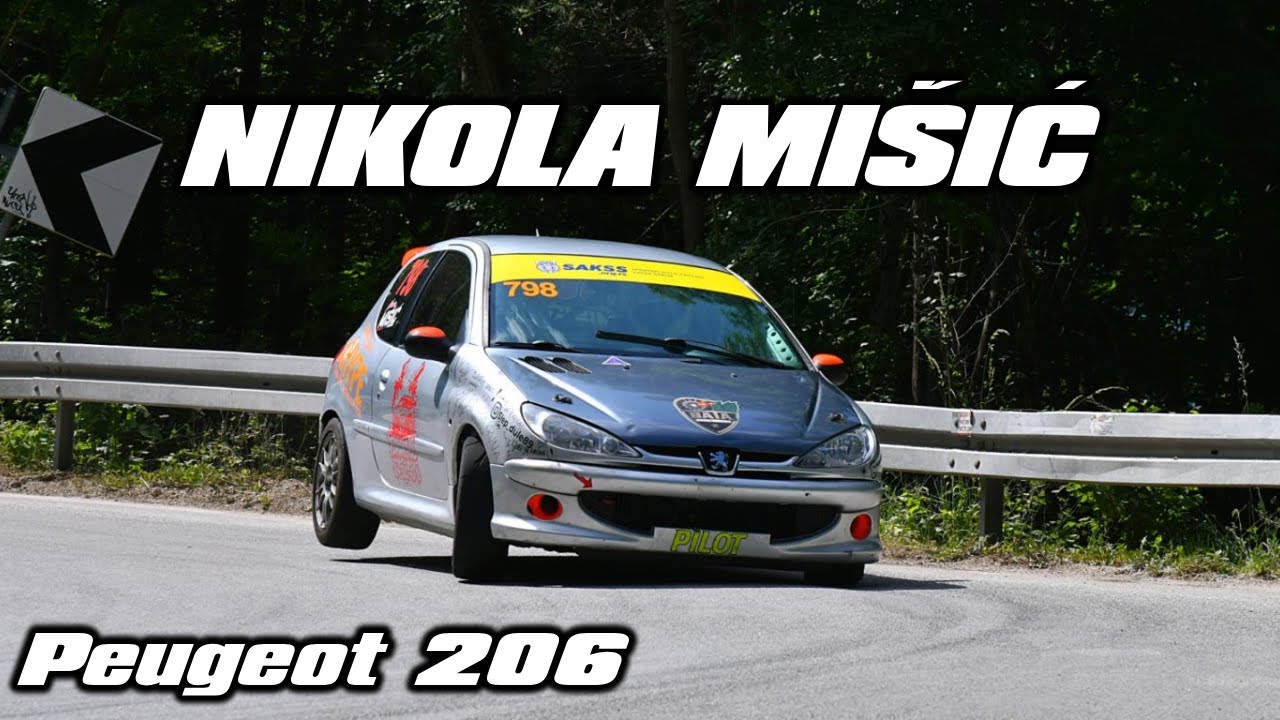 Nikola Misic - Brdska trka Tara 2025 - Peugeot 206 1.6 SL