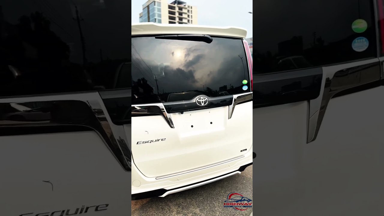 Toyota Esquire Gi Premium Modellista Body Kit 2020 Pearl color #toyota #automobile #highwaymotorsbd