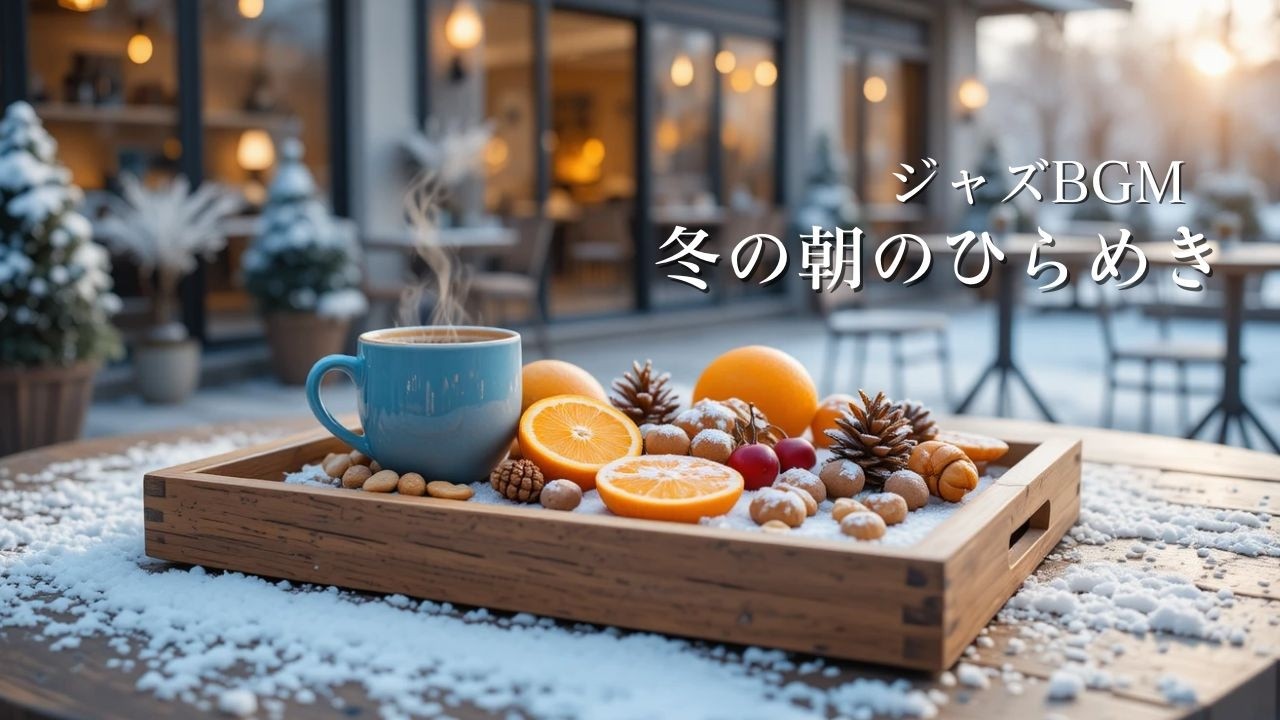 【ジャズBGM】冬の朝のひらめき｜Morning Jazz for Creative Focus
