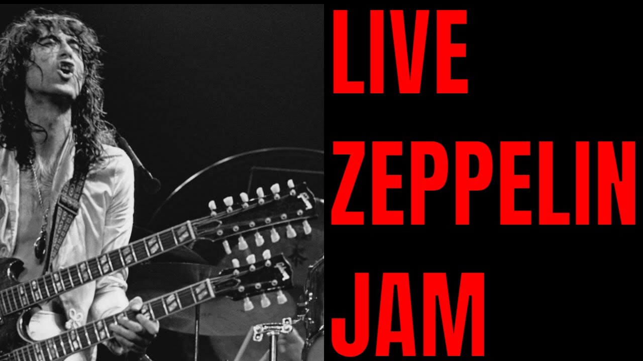 Live Led Zeppelin Style Jam | Guitar Backing Track in E Minor