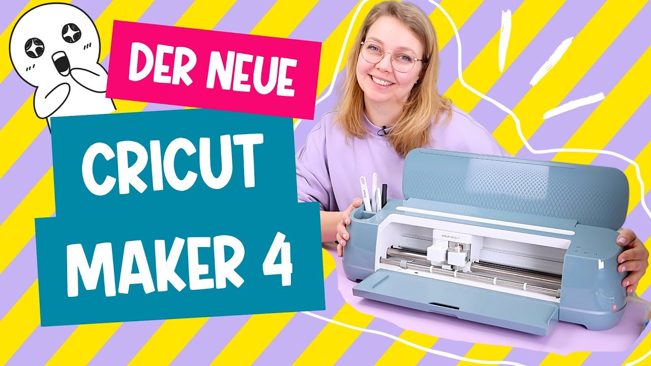 Der neue Cricut Maker 4 ist da! Und ich  teste ihn 🤩