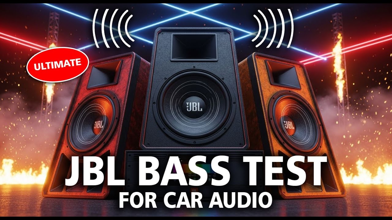 JBL BASS TEST for CAR AUDIO 🔊 Deep Bass Sound to Test Subwoofers and Amplifier Power