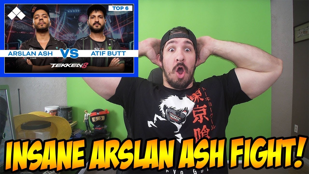EPIC Ninja Reacts to Intense Tekken 8 Finals: Atif vs Arslan Ash Evo 2024!