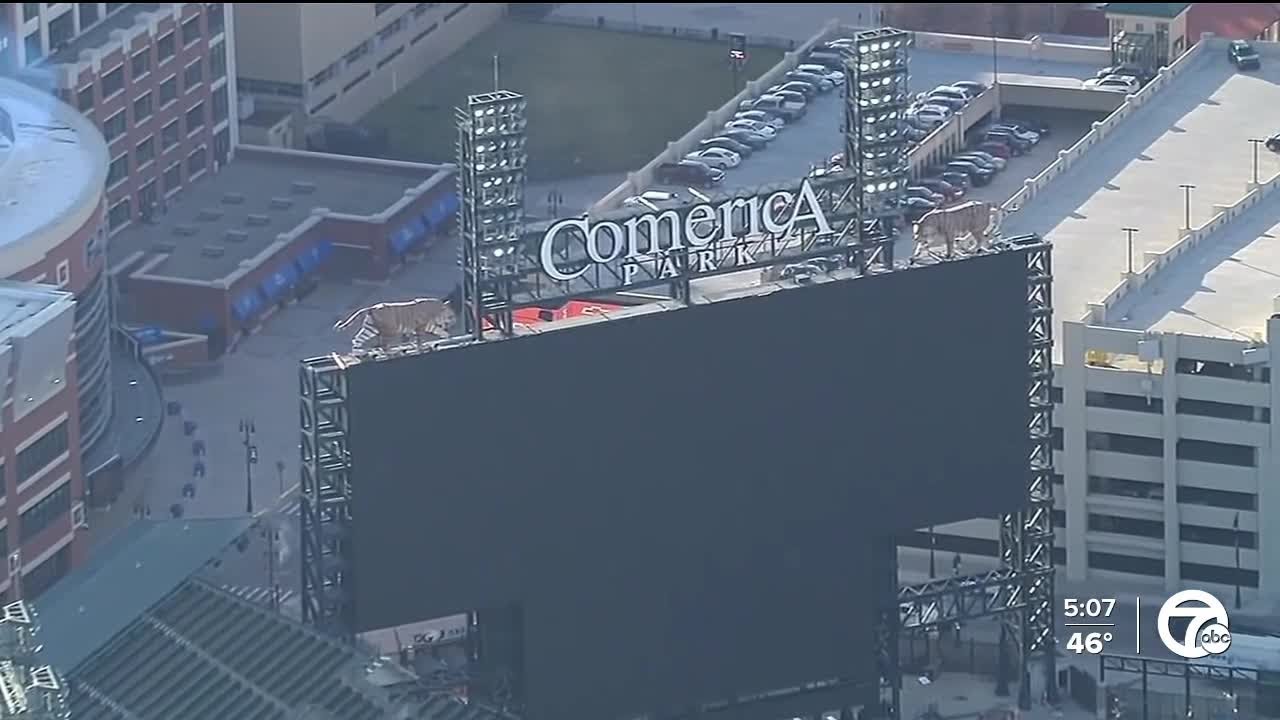 Fans sound off on new 'Comerica Park' signage that replaced 'Tigers'