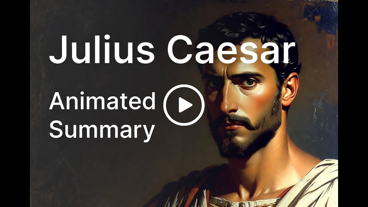 Julius Caesar | Animated Book Summary | Centum Libri: Classic Literature Summaries