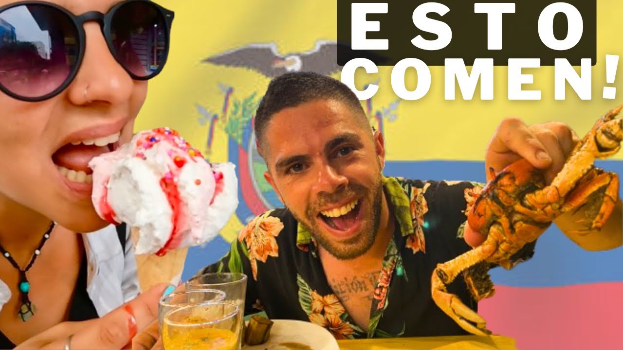 COMIDA ECUADOR: DIFERENTE al resto del MUNDO