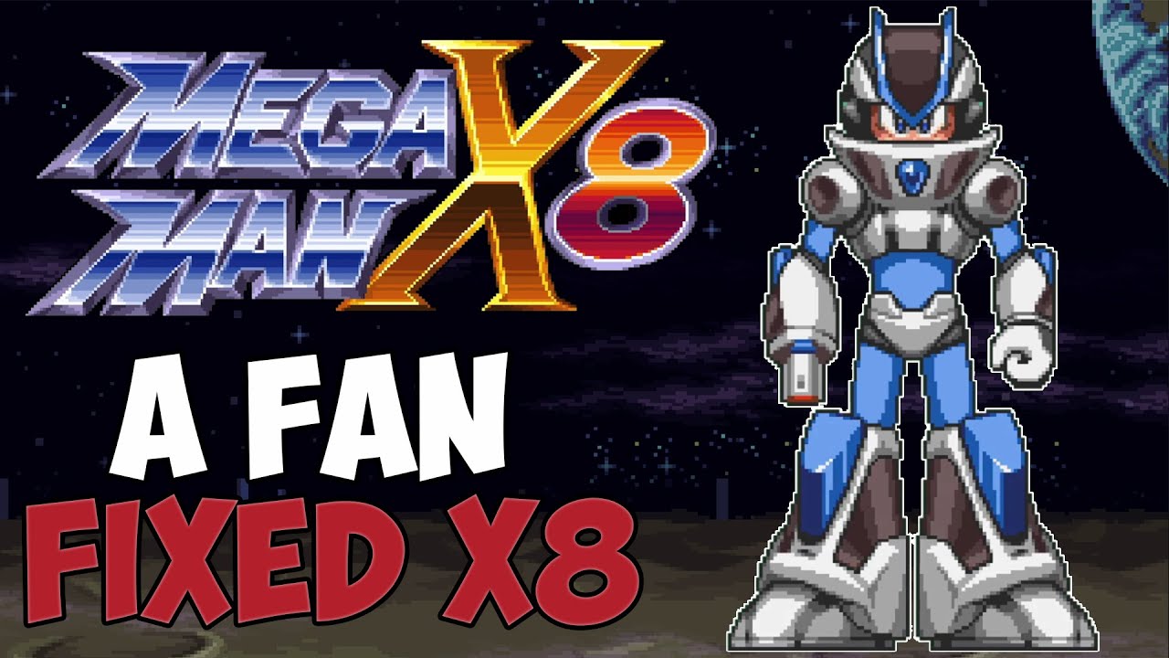 Mega Man X8 16-Bit Is Art